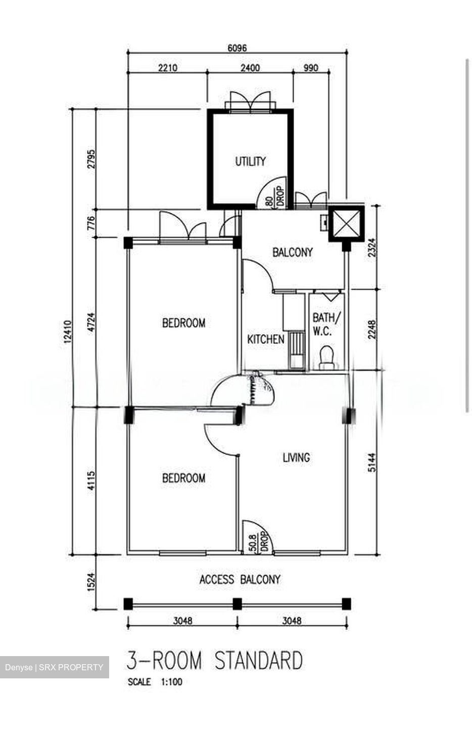 Blk 93 Commonwealth 16 (Queenstown), HDB 3 Rooms #598398481